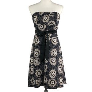 WHBM | Floral Strapless A-Line Dress